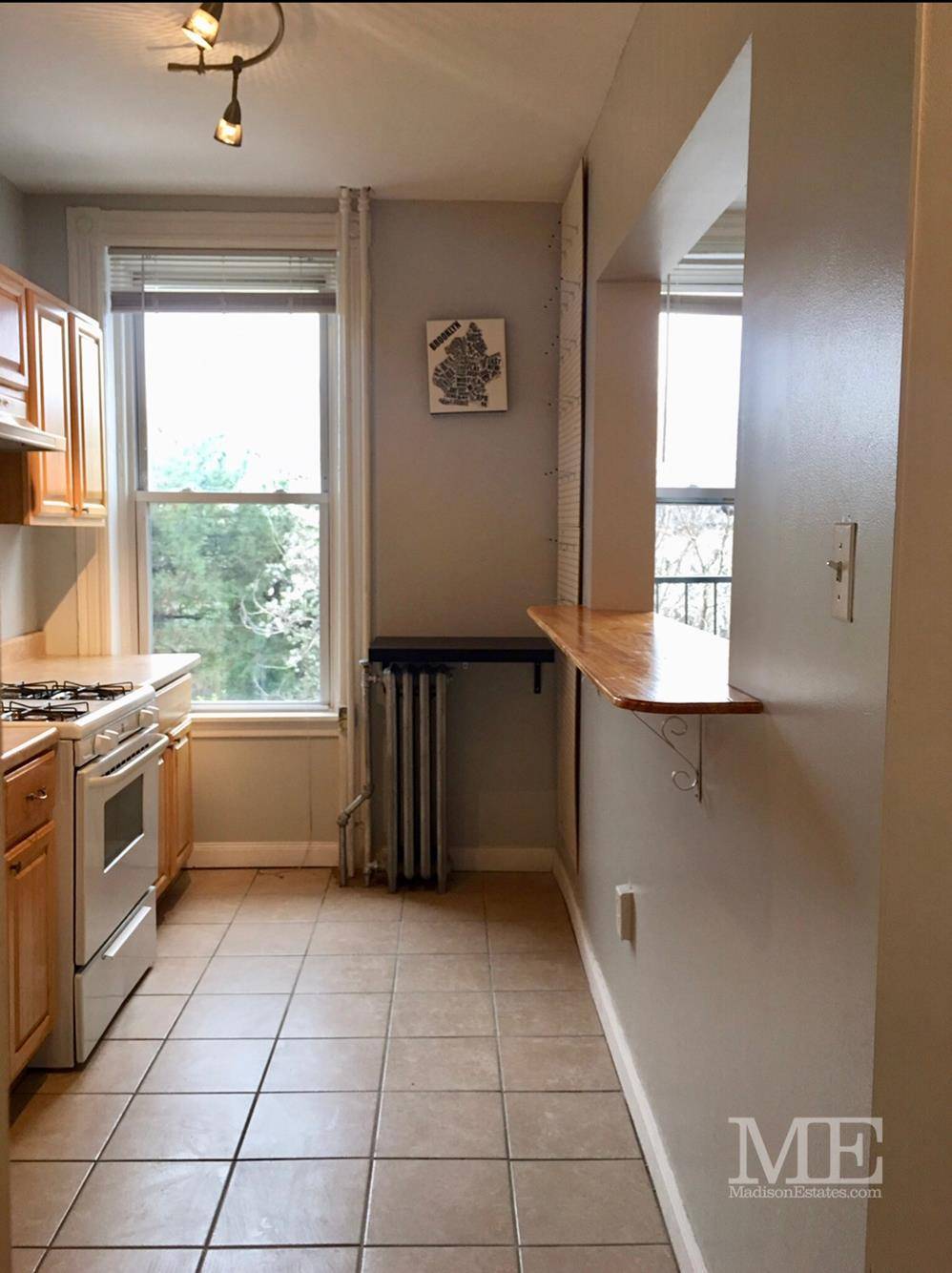 Heat and hot water included 2nd floor Private Roof access 1 bedroom 1 bathroomWalk in closet In prime Park Slope Brooklyn.