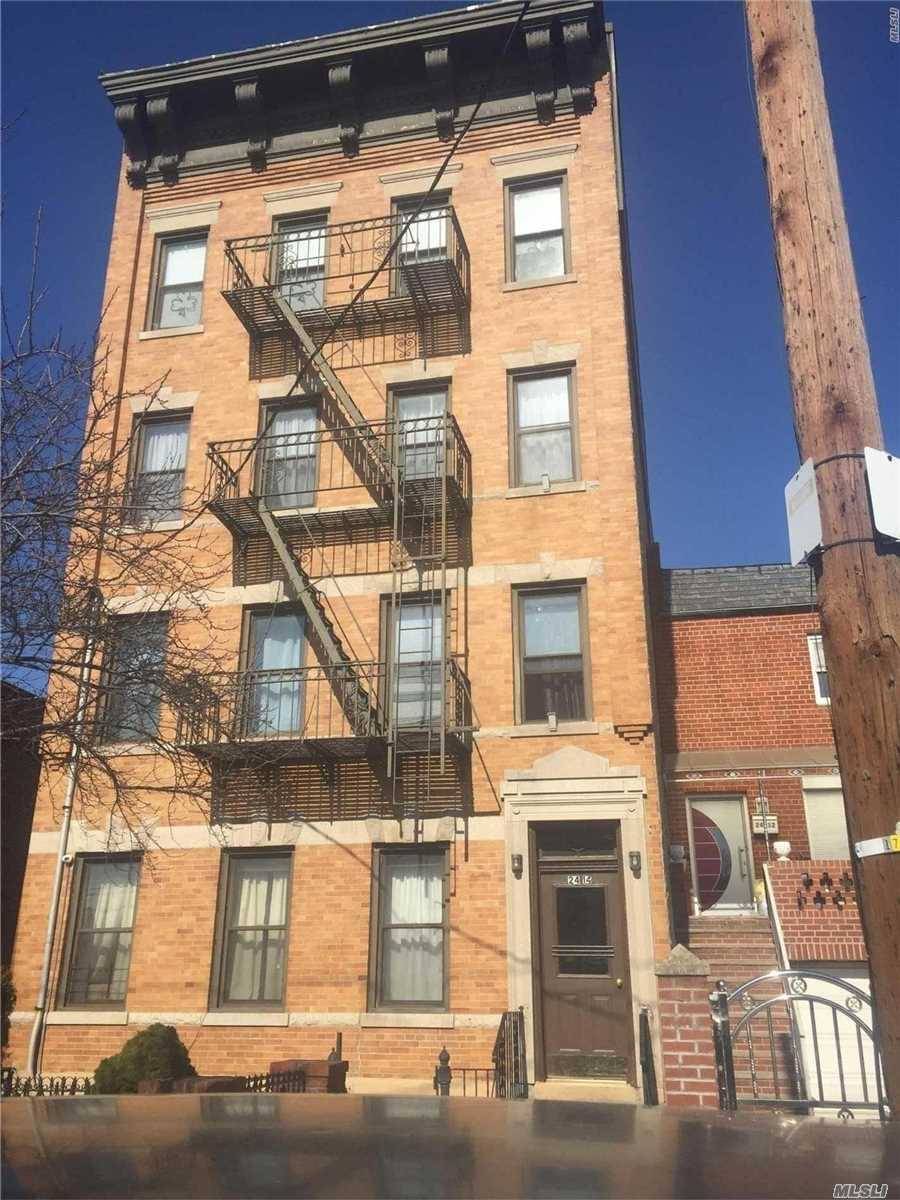 Excellent Investment, Detached-Brick, 9-Family Consist Of (1) 1 Bedroom And (8) 2 Bedroom Apt With 5 Garages.