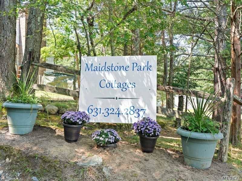 A Serene Retreat Set In The Heart Of Unspoiled East Hampton Springs, This Charming Motel Cottage Compound Offers Rustic Charm And Casual Comfort, All Set On 1.