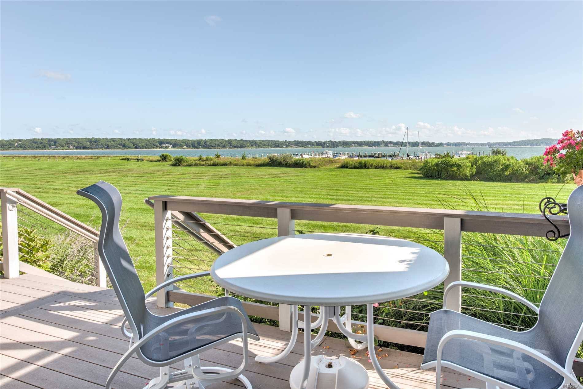 Bay Front Condo Living At Its Best In This Turn-Key Renovated Townhouse.