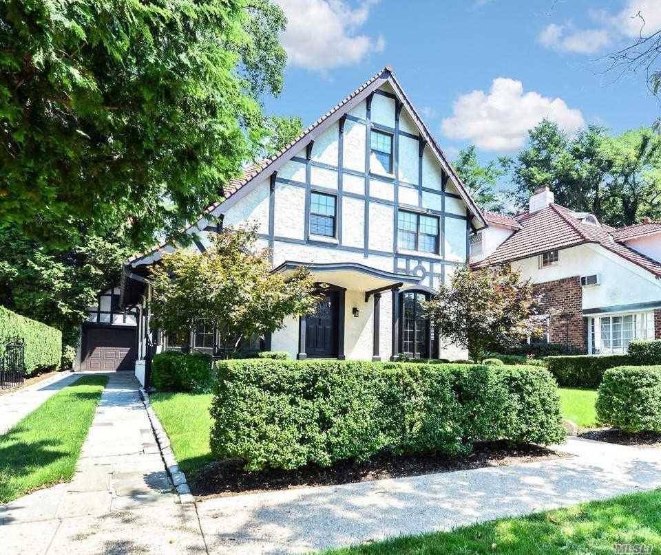 Triple-Mint Tudor Masterpiece, This Is One Of The Most Desirable Houses In The Private Community Of Forest Hills Gardens.