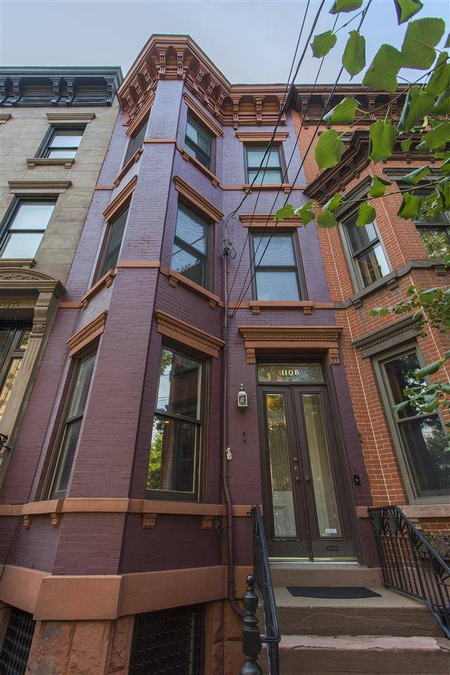 Elegant four-story single-family brick townhome located on desirable Upper Bloomfield Street in Hoboken