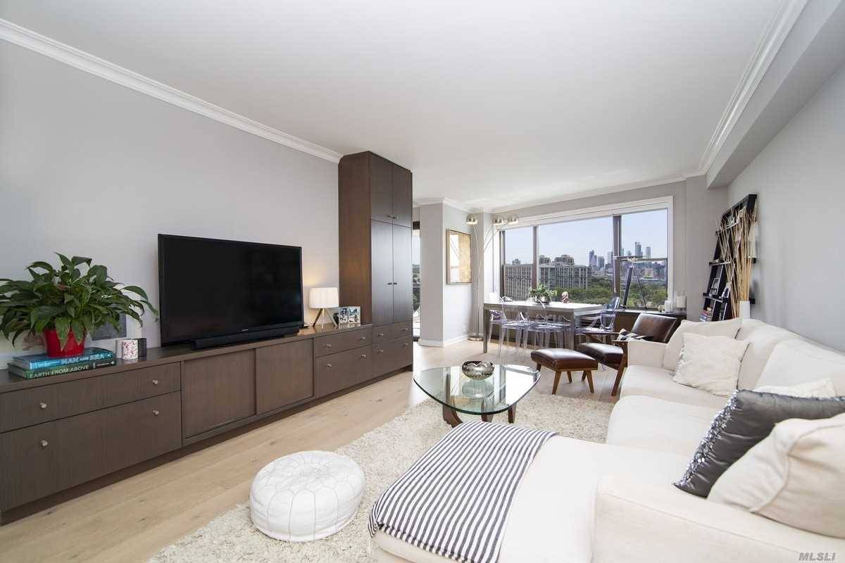 Entrance Foyer Leads Into A Sprawling Living Room With An Amazing East River View!