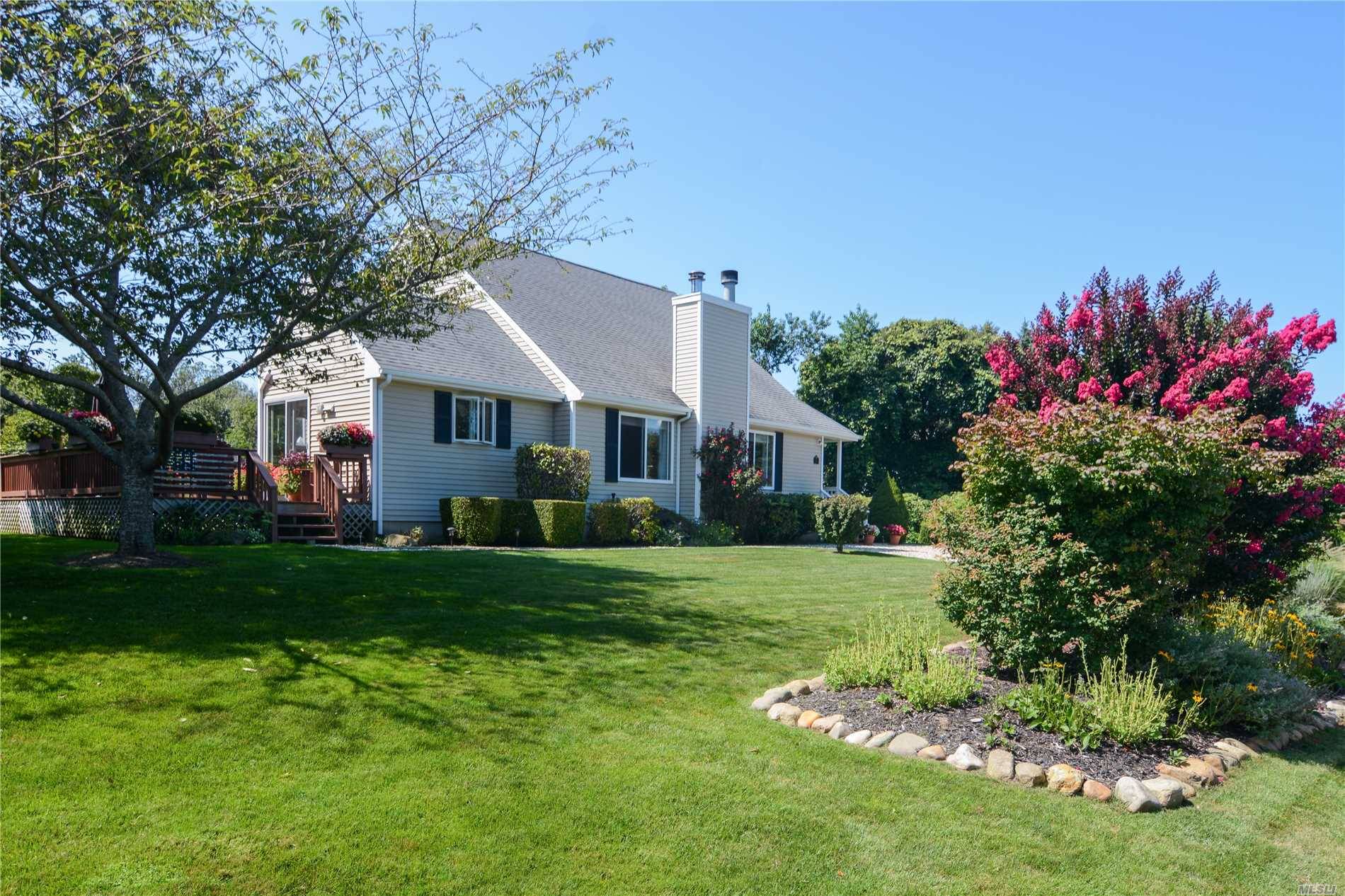 Tucked Away On A Nice Quiet Cul De Sac Sits This Immaculate And Lovingly Cared For Four Bedroom, Two Bath Home On A Beautifully Landscaped Shy Half Acre.