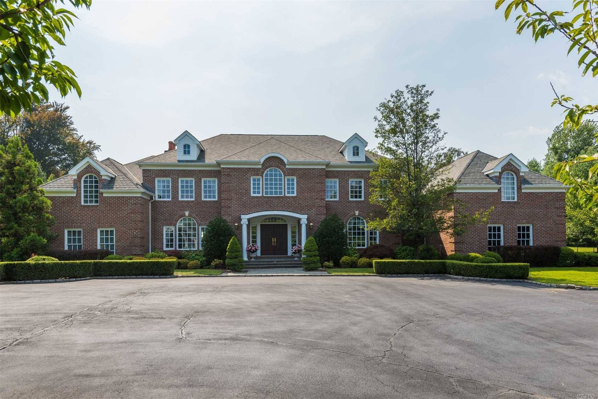 Fabulous 7000 Sq Ft Brick Colonial On One Of The Most Desirable Streets In Old Westbury.