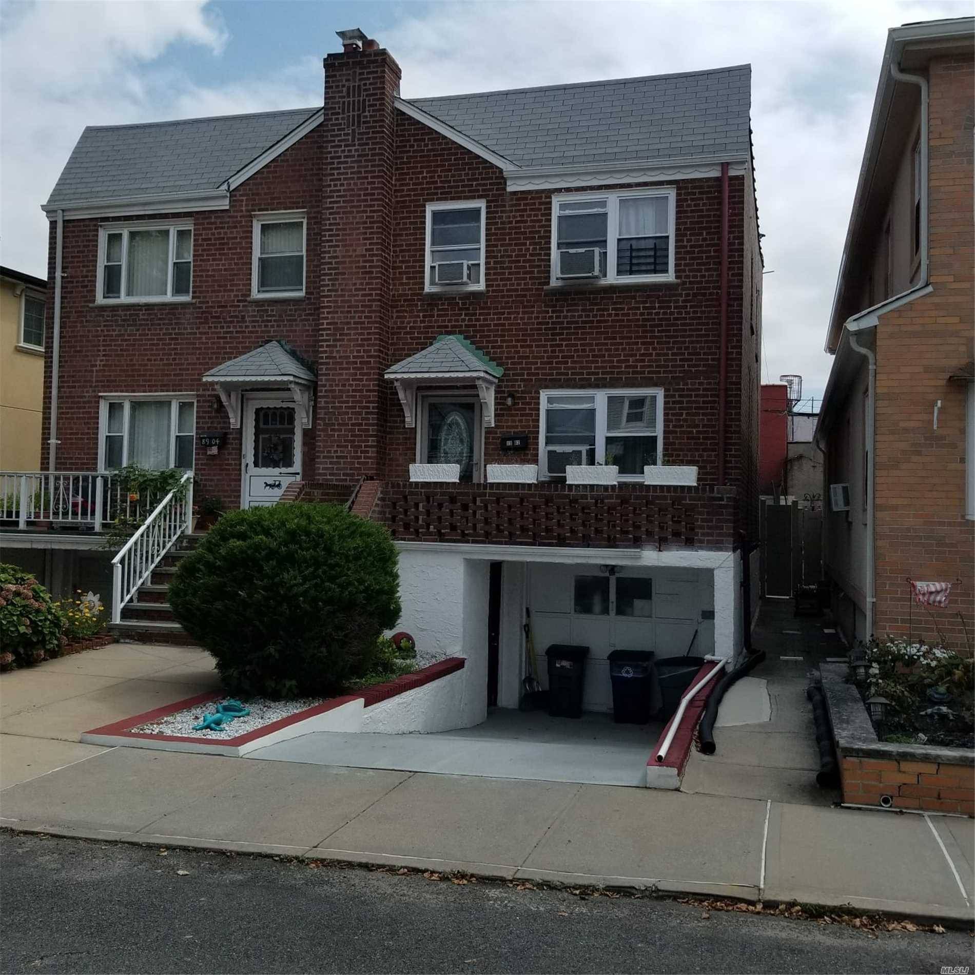 All New 3 Br, Renovated Eik, Bth, Fdr, Lr, Hardwood Floors, Access To Bkyd, New Drainage System All Water To Street.