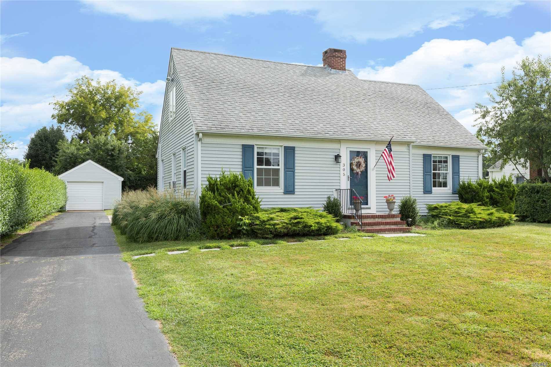 Recently Renovated 4 Bedroom 2 Bathroom Cape In Sought After Community In Southold.