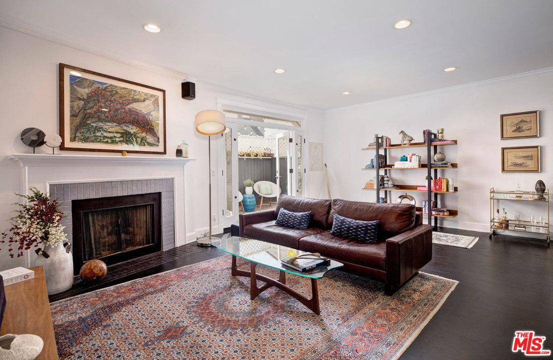 Extensively remodeled and designer perfected townhome located in a charming 5 unit building in the heart of Santa Monica