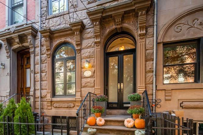 Exquisite turn-of-the-century brownstone on one of Hoboken’s most coveted