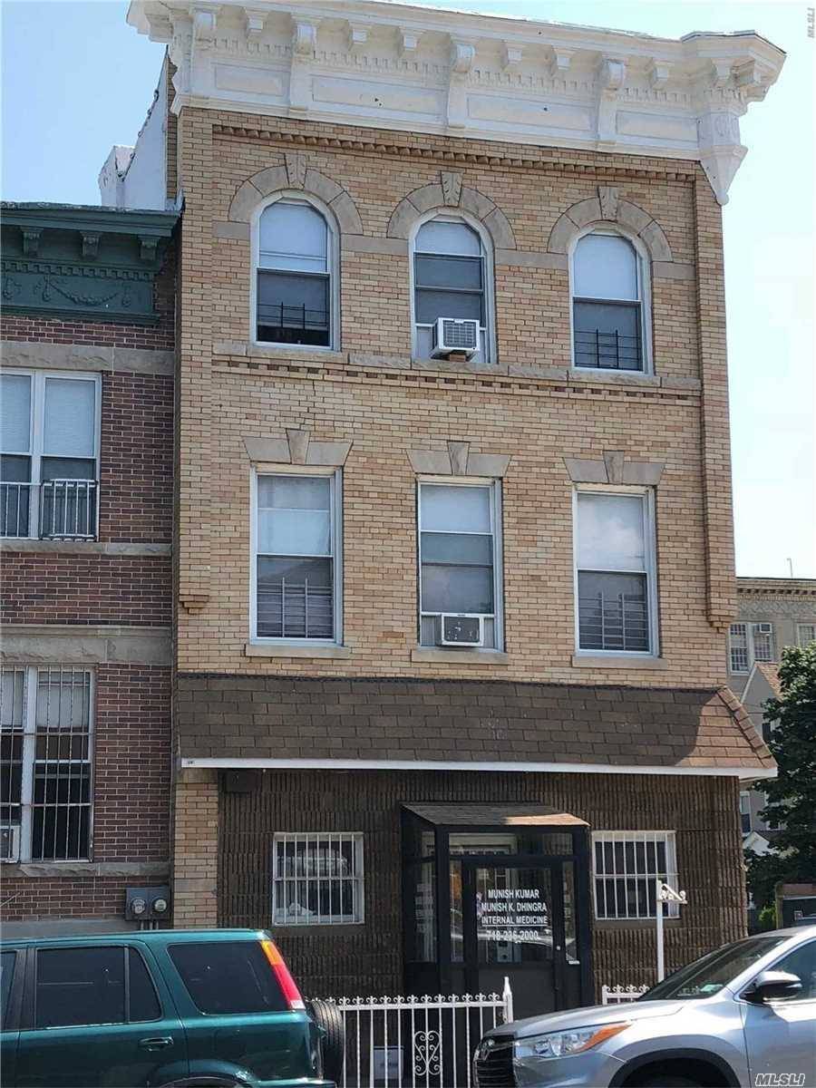 Corner Mixed Use Building Located In A Prime Location On Bensonhurst, Brooklyn.