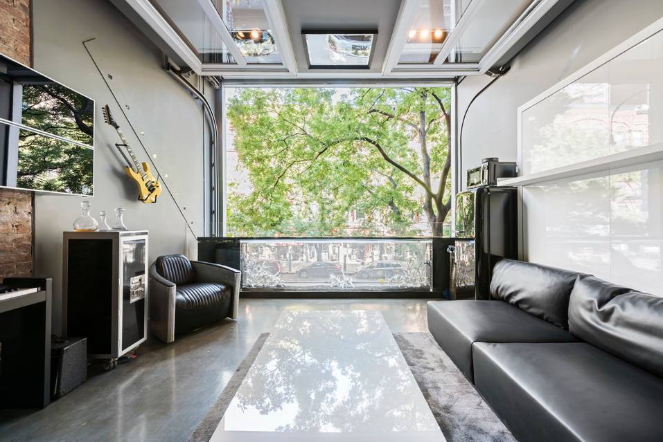 One of a Kind East Village Triplex With Retractable Walls and Massive Private Outdoor Oasis