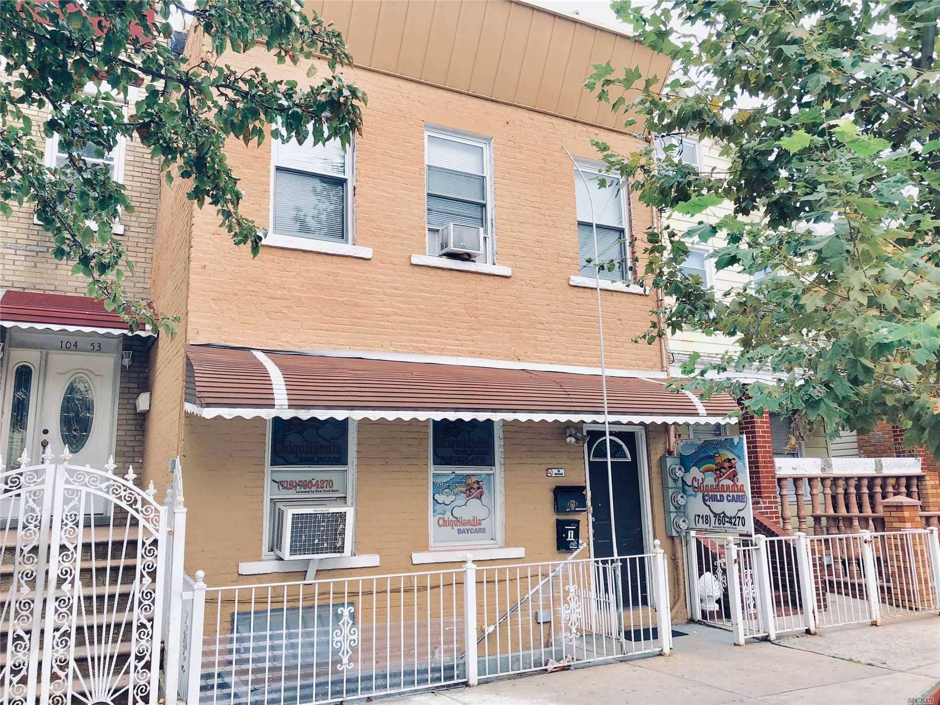 Wonderful Two Family Attached Brick Townhouse Located In Corona, Just A Few Blocks To 103rd St.