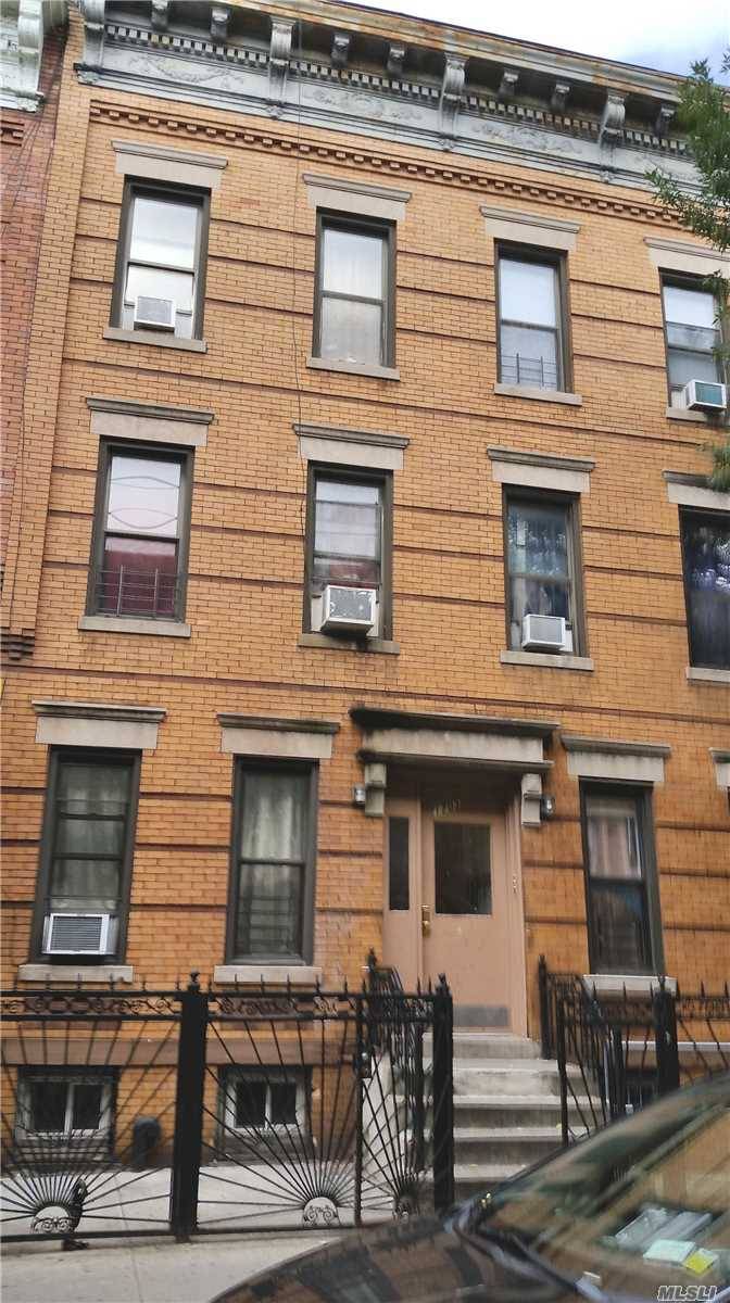 Six Family Brick 2 Blocks From M And L Trains Yearly Gross Rent $100,760.
