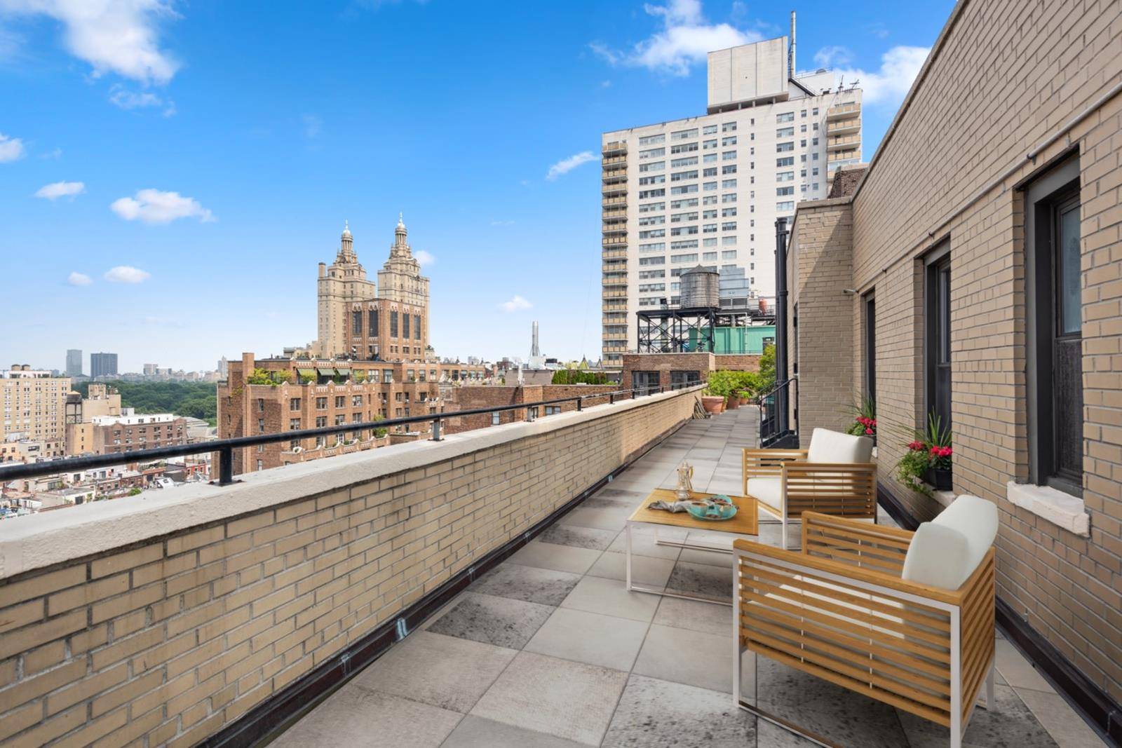 Enchanting Pre war Penthouse Condo with Sweeping Private TerraceThis beautifully renovated 1br 1ba penthouse condominium embodies all the charm and elegance of pre war New York City.