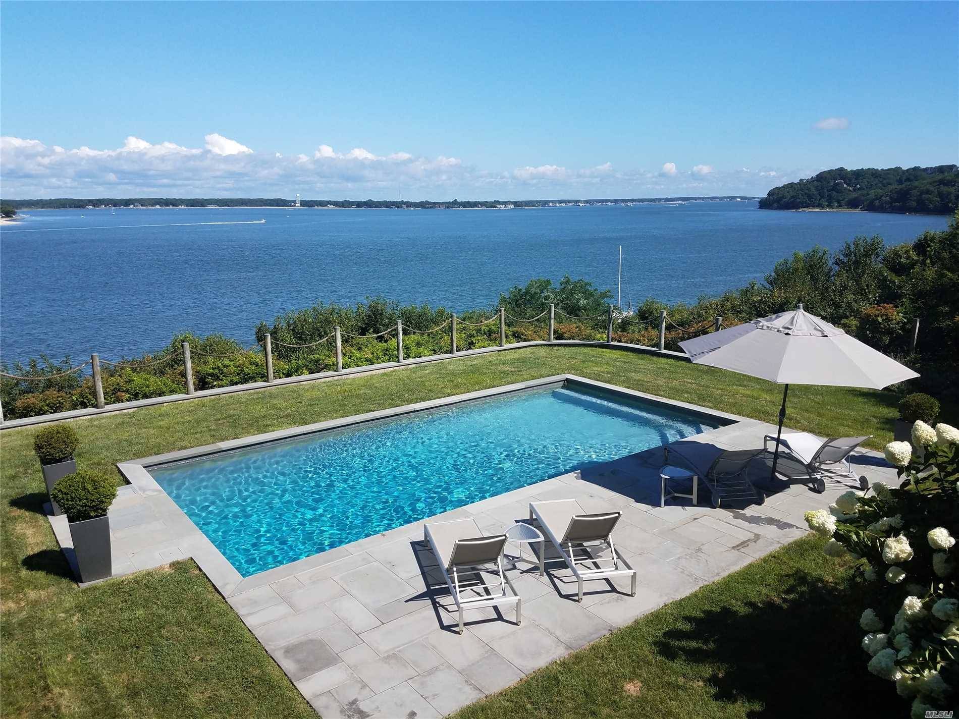 This Stunning Property Offers Elevated, Panoramic Views Of The Sound.