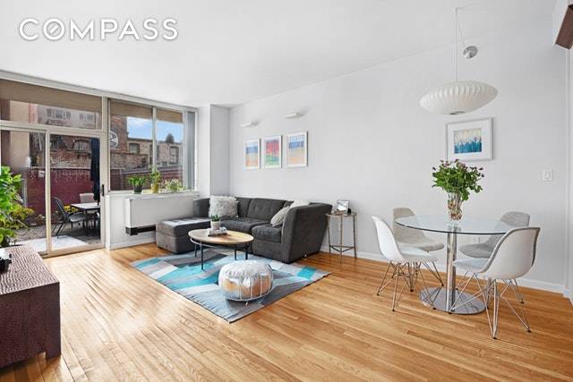You Found It ! This Boerum Hill doorman condo is the ideal 2 bed 2 bath unit with an outdoor deck that is nearly the size of the apartment !
