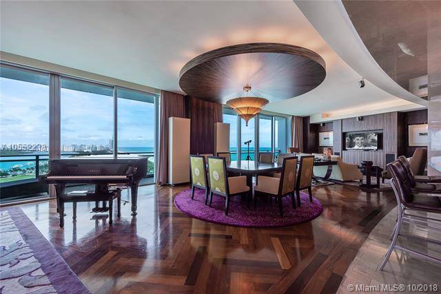 The presidential suite at the Ritz Carlton in Bal Harbour