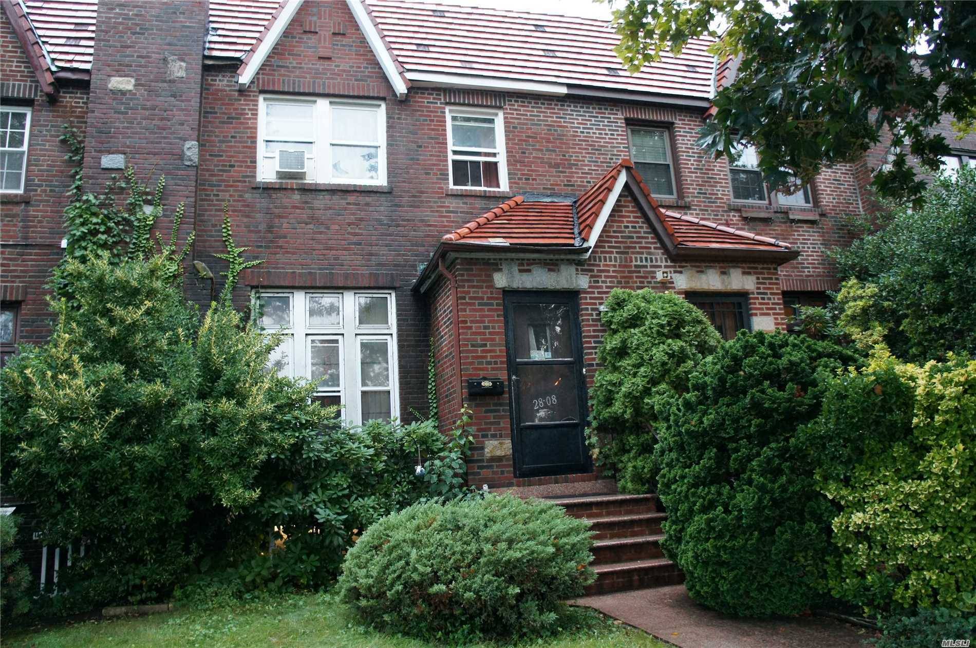 Single Family Tudor Located In The Heart Of Flushing, Close To Transportation.