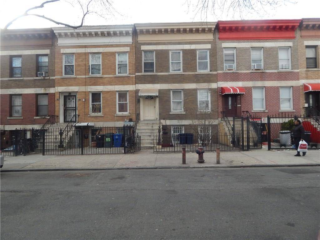 Opportunity to own in the heart of Bushwick, Brooklyn Large Basement is above ground with kitchen, bathroom and family room creating an additional living space.