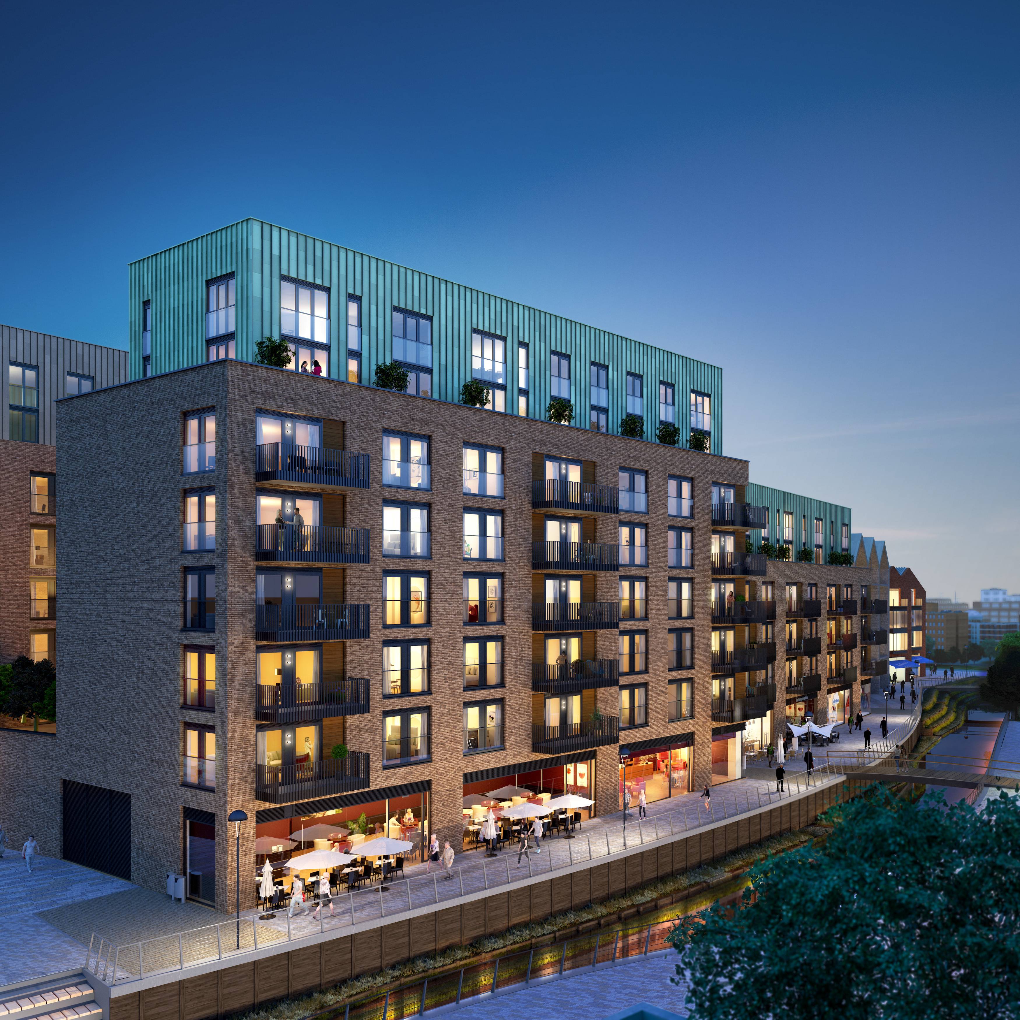 2 Bedroom Flat For Sale In Stunning New Build Apartments in The Ram Quarter,London, SW18