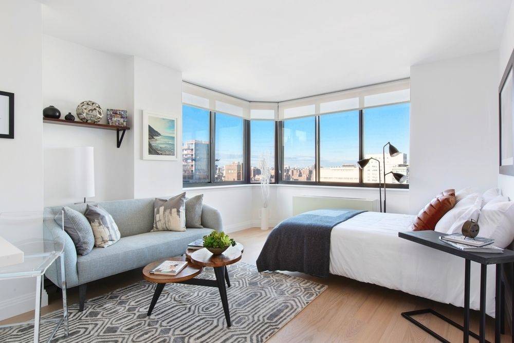 Sun Drenched No Fee Studio in Upper East Side w/ Great Views