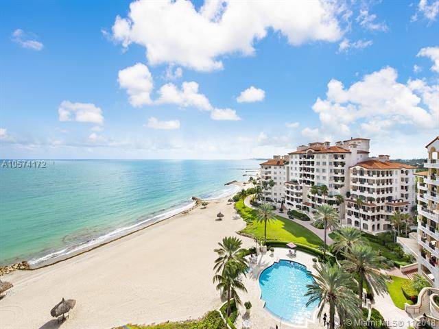 OCEANFRONT PENTHOUSE ON EXCLUSIVE FISHER ISLAND - Fisher Island 5 BR Condo Miami Beach Florida