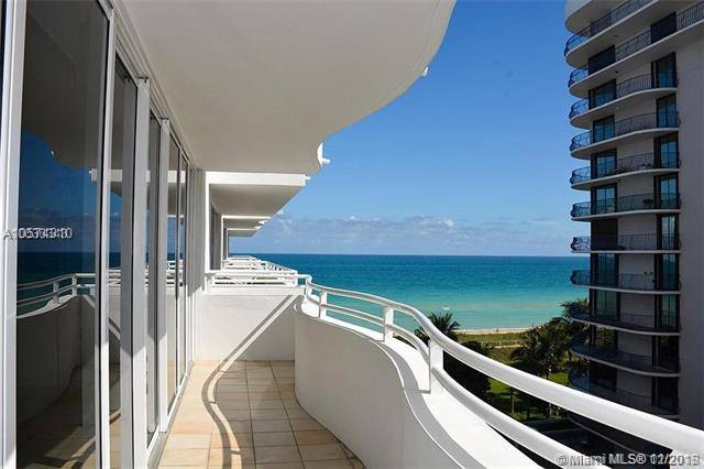Rimini Beach Condo 2 Bedrooms features a side ocean view with large balcony