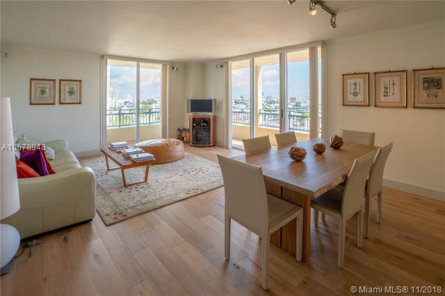 Beautifully remodeled two-bedroom unit with spectacular city