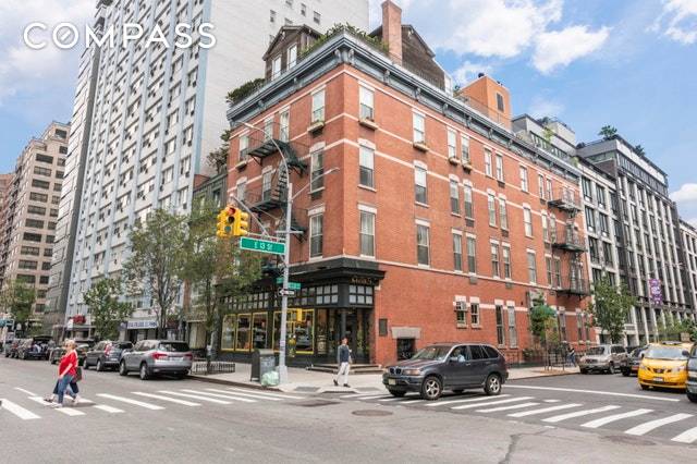 Ideally positioned in the East Village bordering Greenwich Village and Union Square, this two bedroom, two bath condominium is a charming, light filled jewel box with lofty 11.