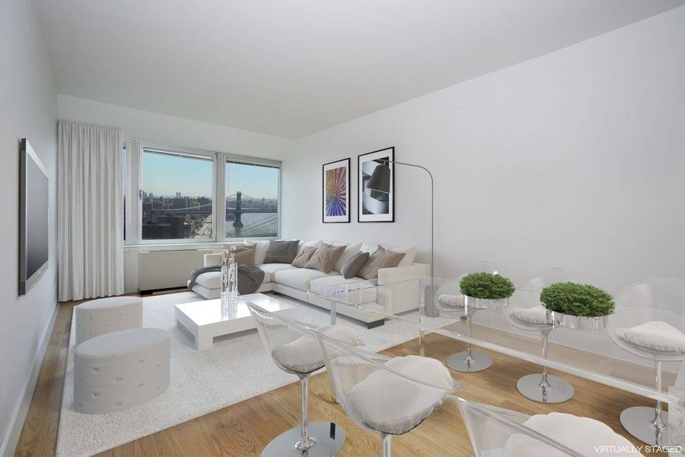 Luxury Apartment**Modern 1 Bedroom**Large Windows**Brooklyn Bridge Views**Seaport