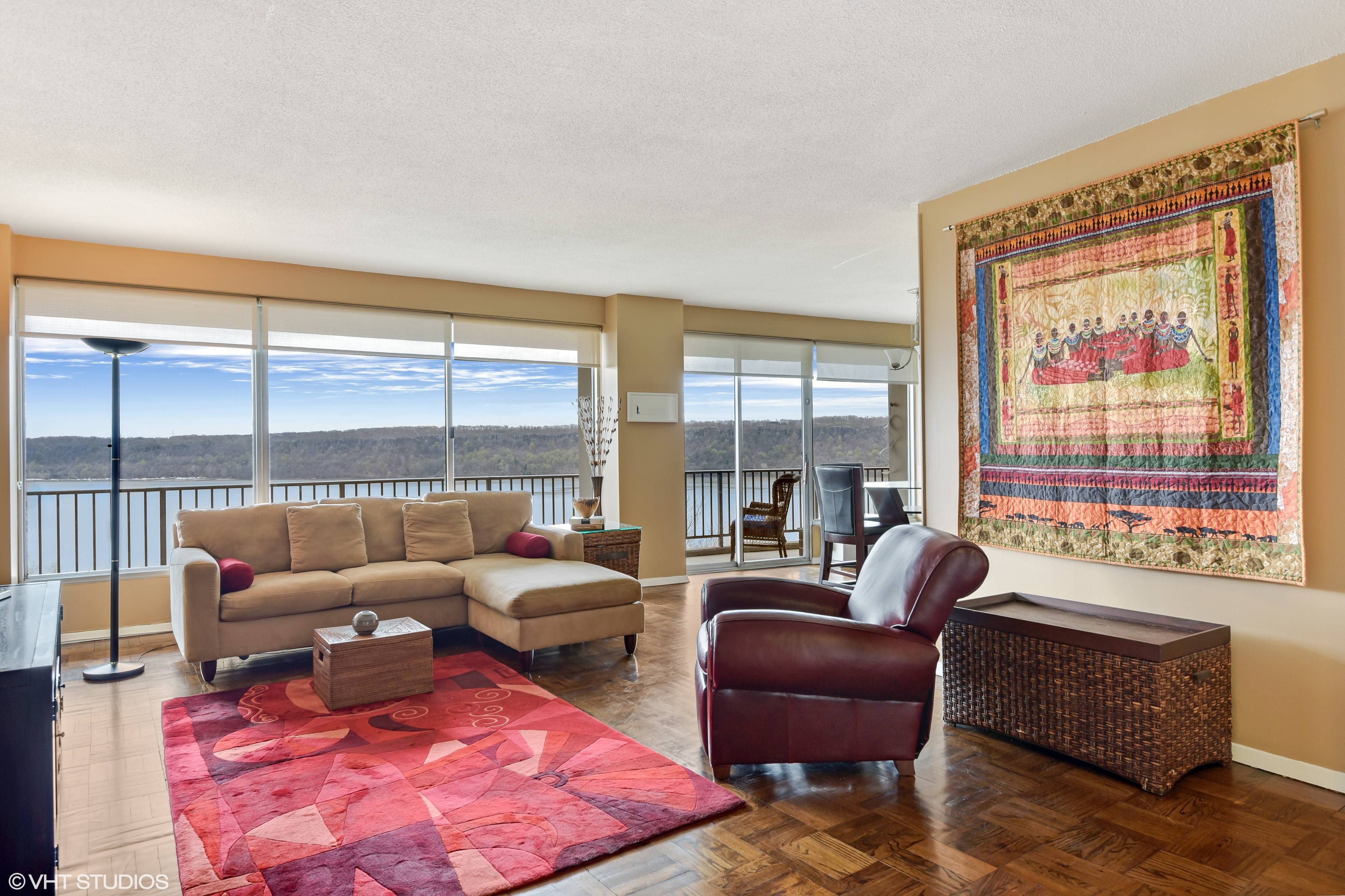 Sunny and spacious 2 bed 2 bath apartment offers a resort lifestyle just minutes from the Upper West Side.