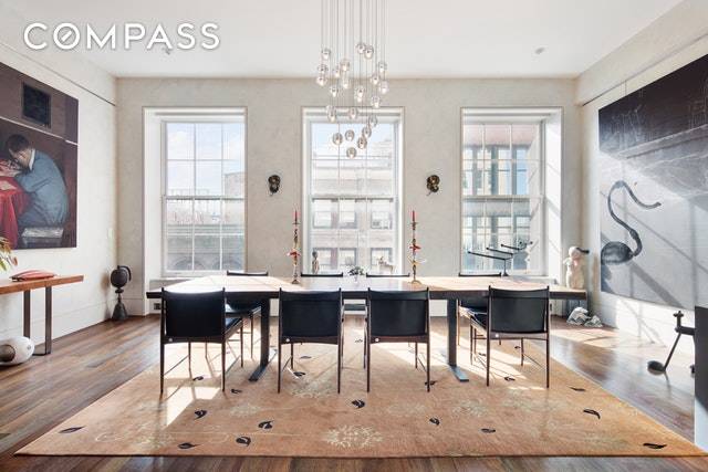 A stunning penthouse condo in Soho with significant outdoor space.