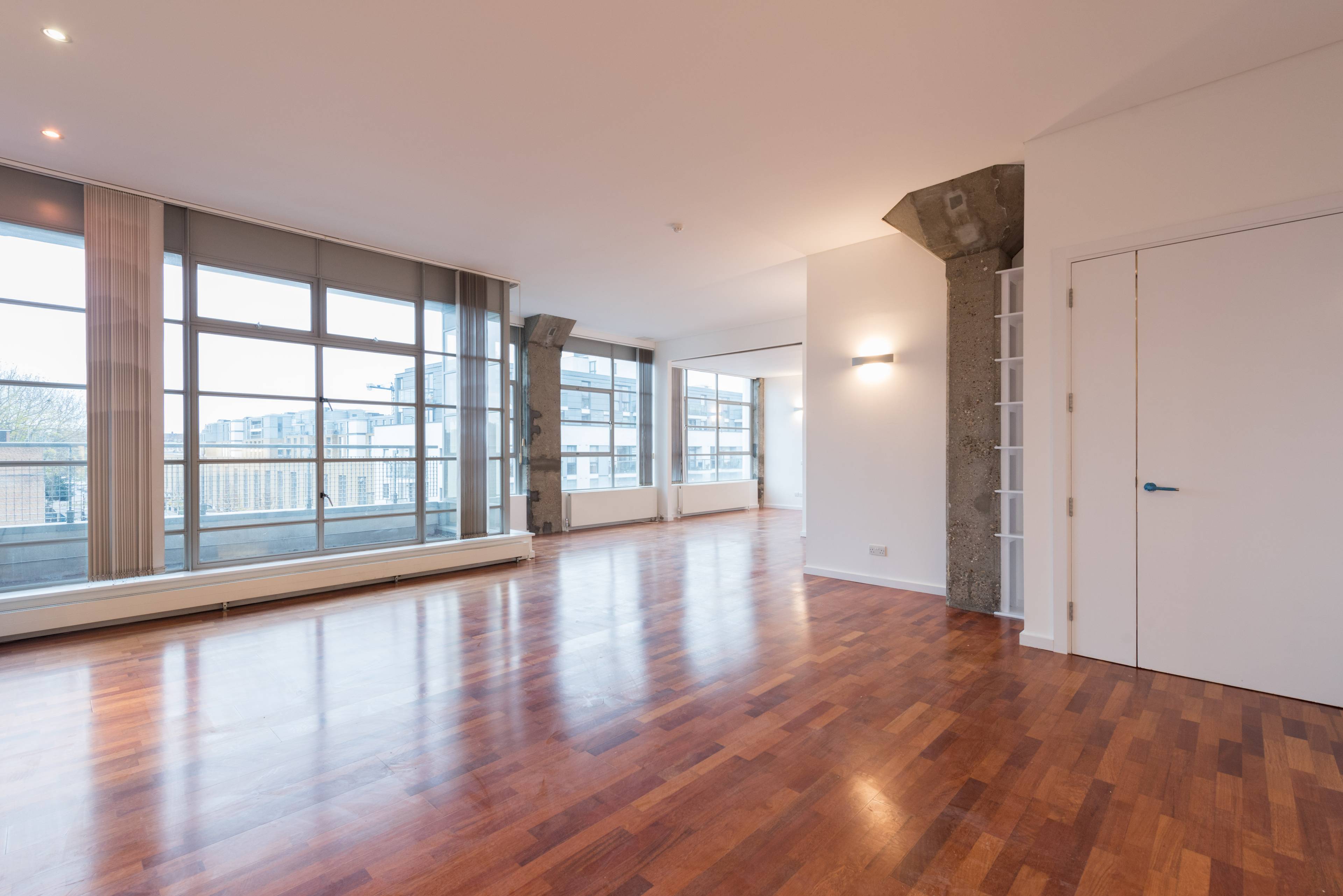 Amazing open-plan loft apartment with lovely views of the Regent's Canal in Shoreditch.