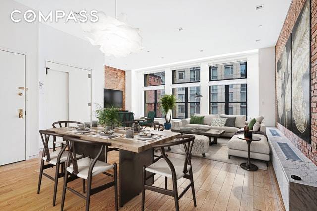 Be the first to live in this newly renovated 3 bed, 3 bath in the heart of Tribeca.