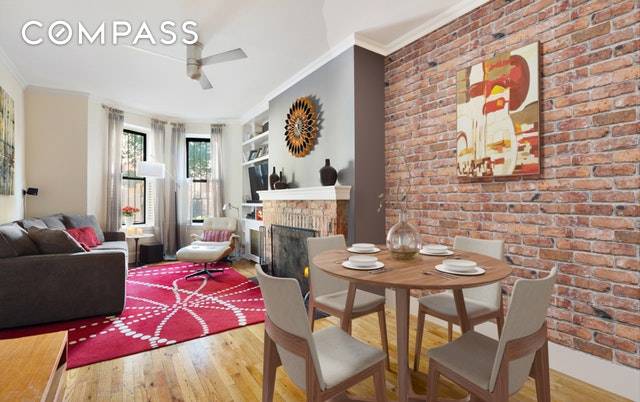 Welcome home to this lovely floor through parlor floor apartment in the heart of South Slope.