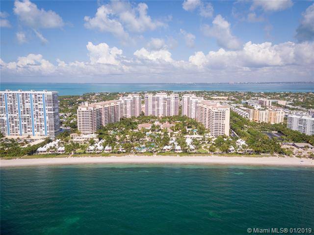 THRILLINGLY BEAUTIFUL BEACH AND BAY VIEWS FROM THIS SUB-PENTHOUSE AT OCEAN TOWER I IN PRESTIGIOUS OCEAN CLUB IN KEY BISCAYNE