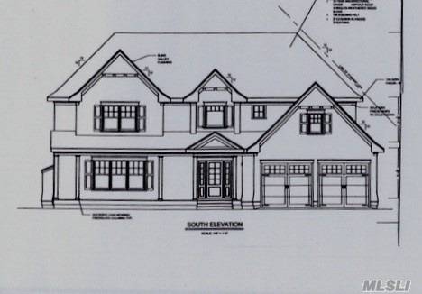New Construction To Be Built Ready To Break Ground On This Nearly One Acre Flag Lot For A Beautiful 3752 Sq Ft Home Which Will Boast 1st And 2nd Floor ...