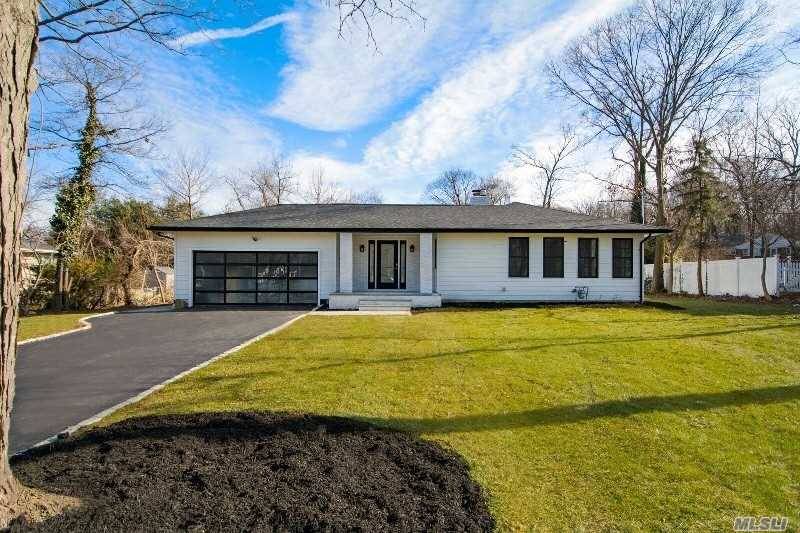 Fully Renovated Mint Condition Modern Ranch Surrounded By Million Dollar Homes.