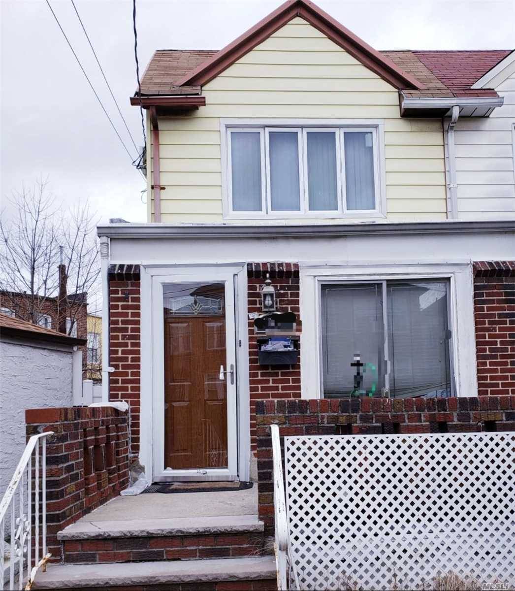 Semi Detached One Family Home On 50' Wide Lot !