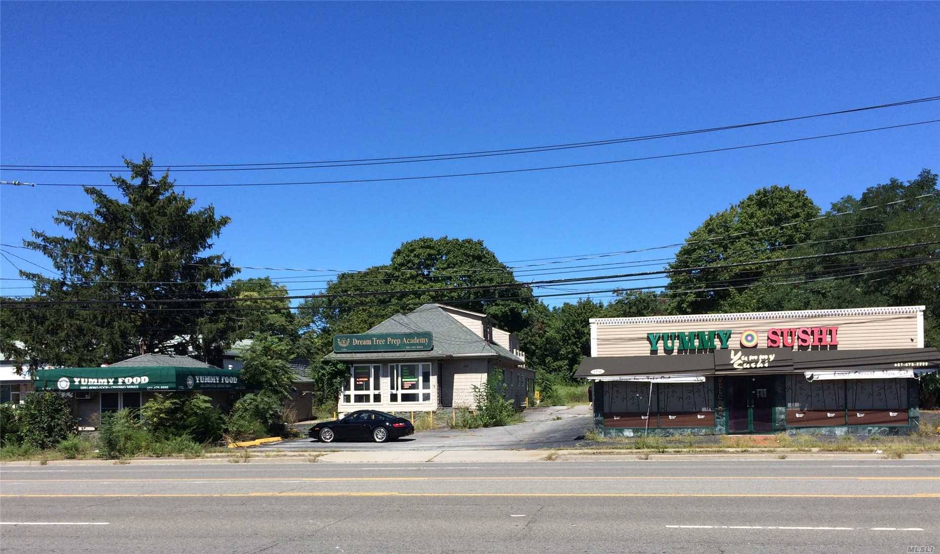 Prime Location ! ! ! 3 Separate Vacant Buildings Next To Route 110.