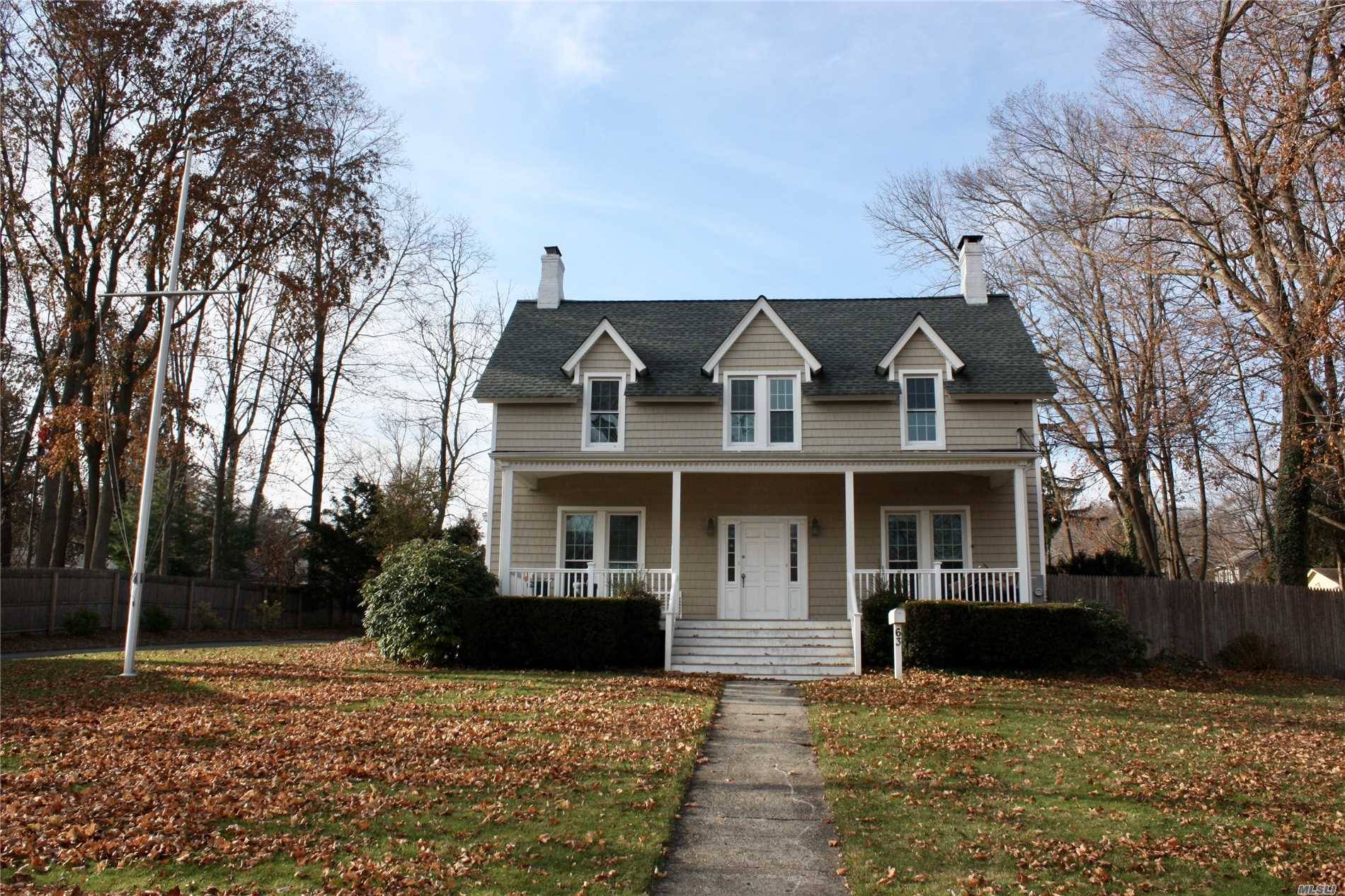 Beautiful Classic Village Colonial Only 2 Blocks From Main Street's Shops And Restaurants.