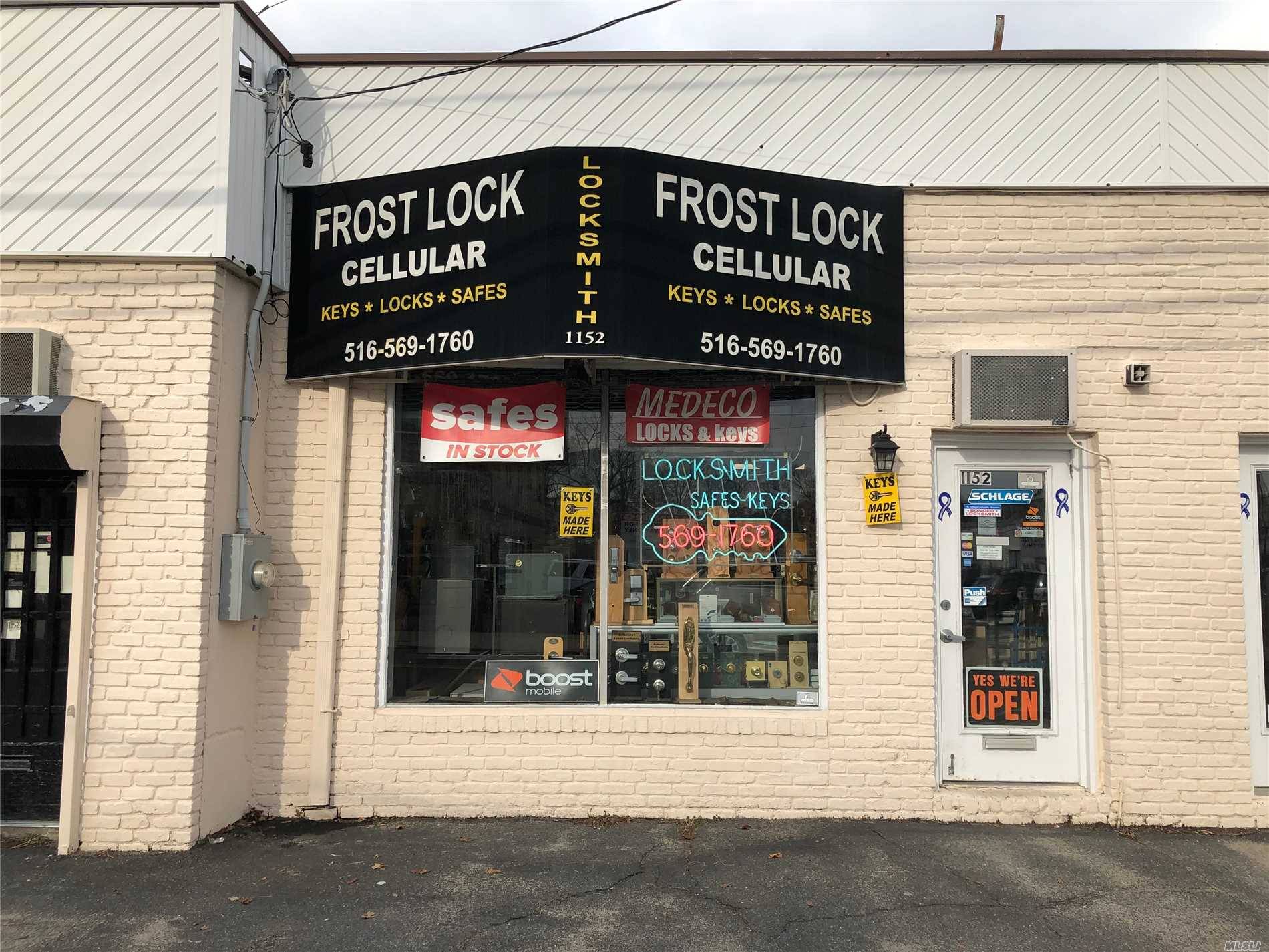 Broadway Is The Perfect Location For A Business Considering First Lock Has Been Thriving For 40 Years By The Same Owner.