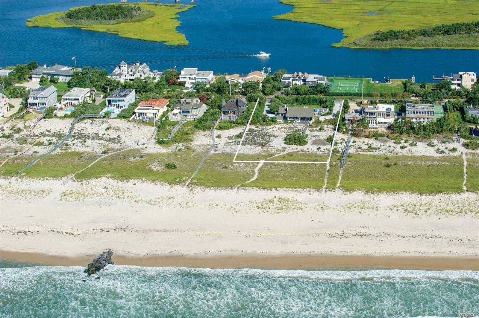 2. 1 Acre Prime, Jetty Protected Oceanfront Lot And Cottage Available In Westhampton Beach.