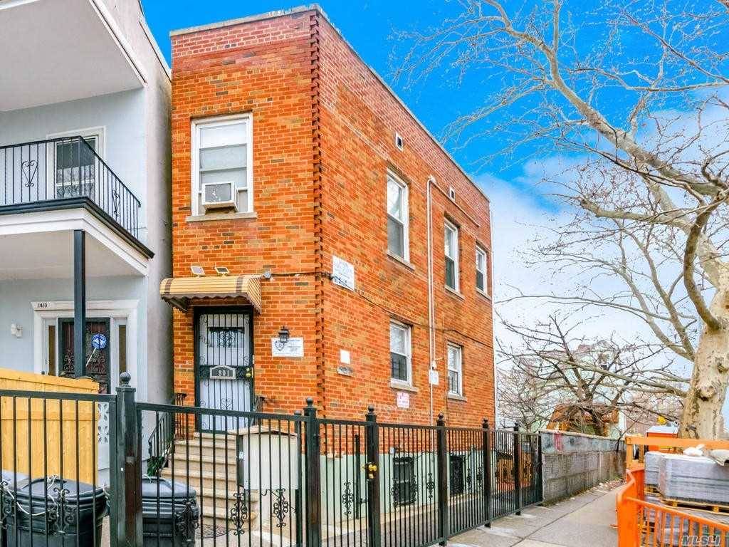 Corner Lot Brick Multi Family Home Located In Parkchester.