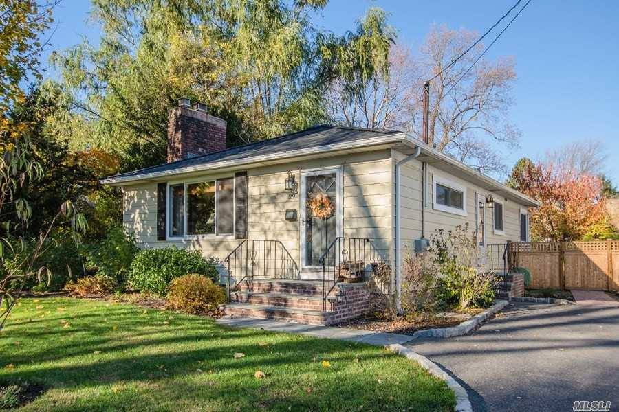 Fully Renovated Charming 3 Bedroom Ranch In Locust Valley Village On End Of Cul De Sac.