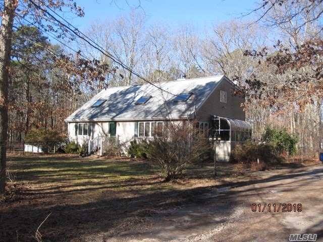 Over 3 Very Private Acres, Flat Property Abutting State Land W Trails.