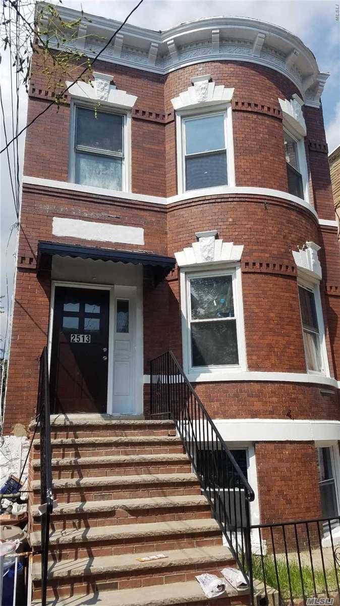 Newly Remodeled Brownstone Detached 2 Family In Westchester Square Area Of The Bronx, Featuring 5 Bedrooms, 3 Full Baths, And Finished Basement.