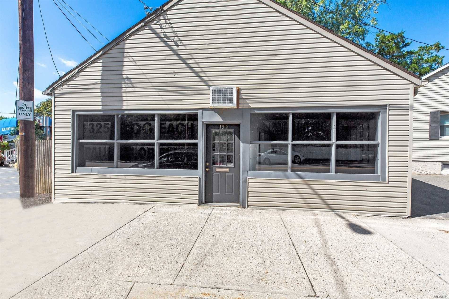 Good Investment Property In Blue Point With Shy 1, 000Sqft Free Standing Building With Great Visibility And Sidewalks On Montauk Highway Offers J2 Zoning For Retail Store Shops Art Gallery ...