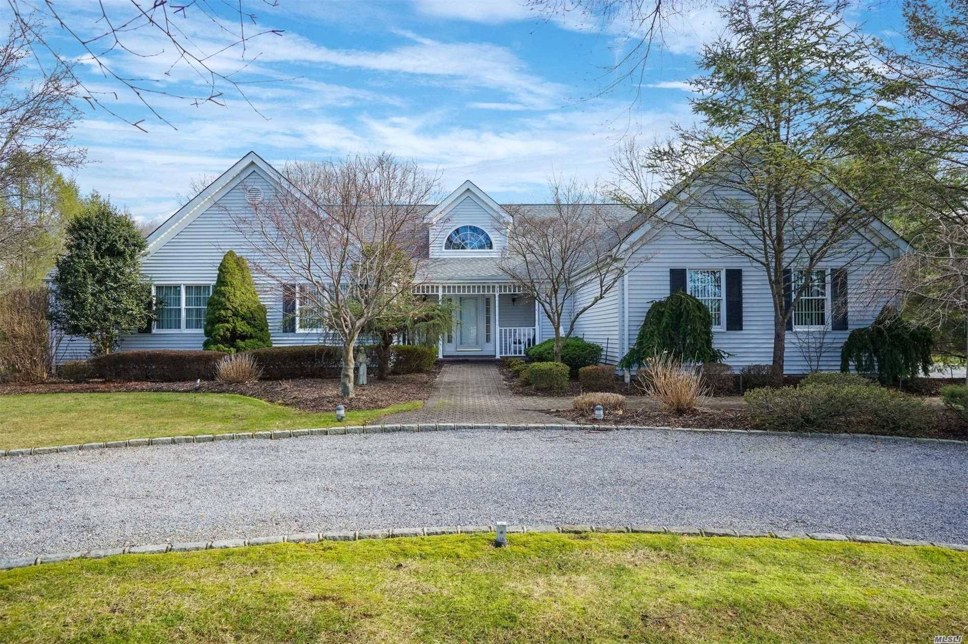 Wonderful Expanded Ranch In The Sought After Community of MILLS POND ESTATES.