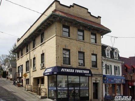 PRICE IMPROVEMENT ! ! ! Mix Use Building For Sale Nestled On Heavily Traveled Main Street In The Heart Of Port Washington Across The Street From Manhasset Bay.